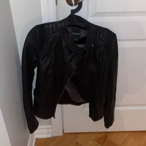 Leather jacket